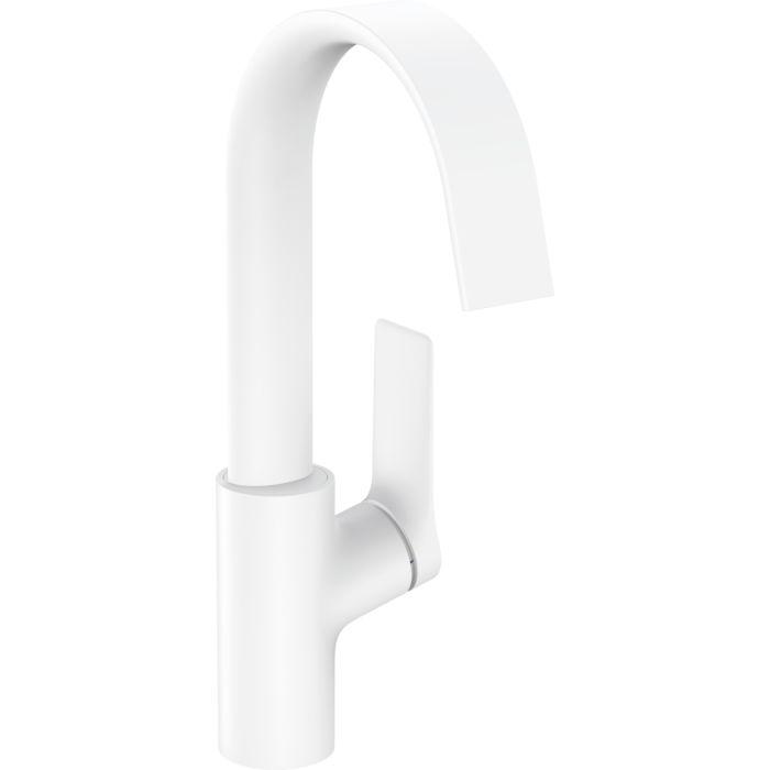 Hansgrohe Vivenis 210 Waschtischarmatur 75032700 Mit Schwenkauslauf, Ohne Ablaufgarnitur, Mattweiß