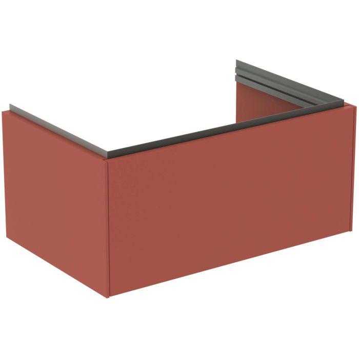 Ideal Standard Conca Waschtisch-Unterschrank T4578Y3 80X50X55Cm, 1 Auszug, Sunset Matt Lackiert