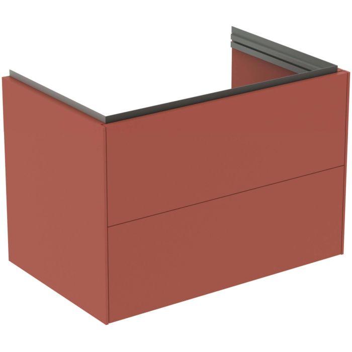 Ideal Standard Conca Waschtisch-Unterschrank T4574Y3 80X50X55Cm, 2 AuszüGe, Sunset Matt Lackiert