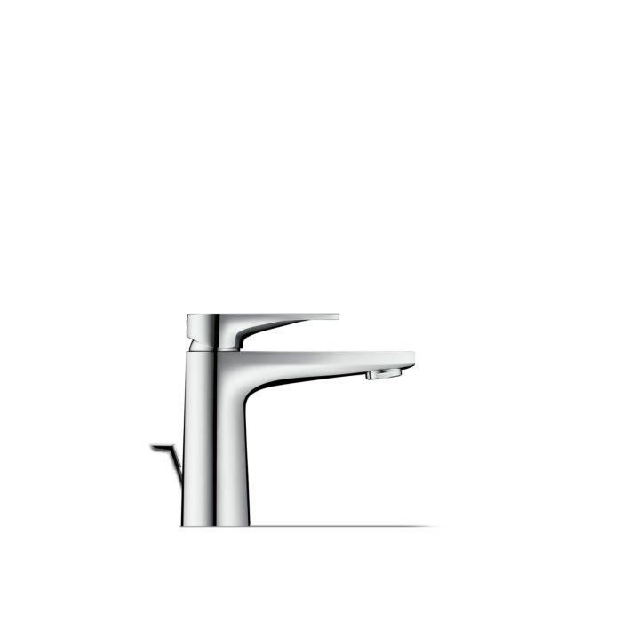 Duravit Tulum Waschtischarmatur TU1010001010 Ausladung 110Mm, Mit Zugstangen-Ablaufgarnitur, Chrom