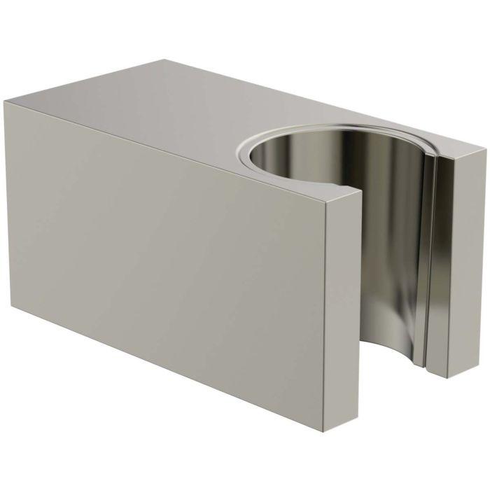 Ideal Standard Idealrain Atelier Brausehalter BC770GN Eckig, Aus Metall, Fix, Silver Storm
