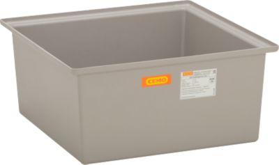 Gfk-Auffangwanne 220/1 Cemo, 210 L Auffangvolumen, B 850 X T X 850 X H 390 Mm, Ohne Gitterrost