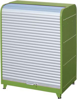 Gefahrstoff-Rollladenschrank, Typ RSG-1 GrüN RAL6011