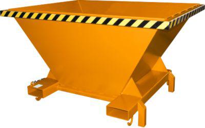 Bauer SBT BefüLltrichter, Stahlblech, StüTzfüßE, Einfahrtaschen, Lackiert, L 1320 X B 1710 X H 990 Mm, Gelborange RAL 2000
