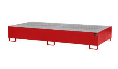 Auffangwanne AW 1000-2, Rot RAL 3000