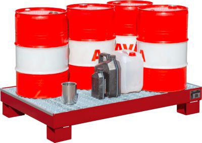 Auffangwanne AW 60-3/M Rot RAL 3000