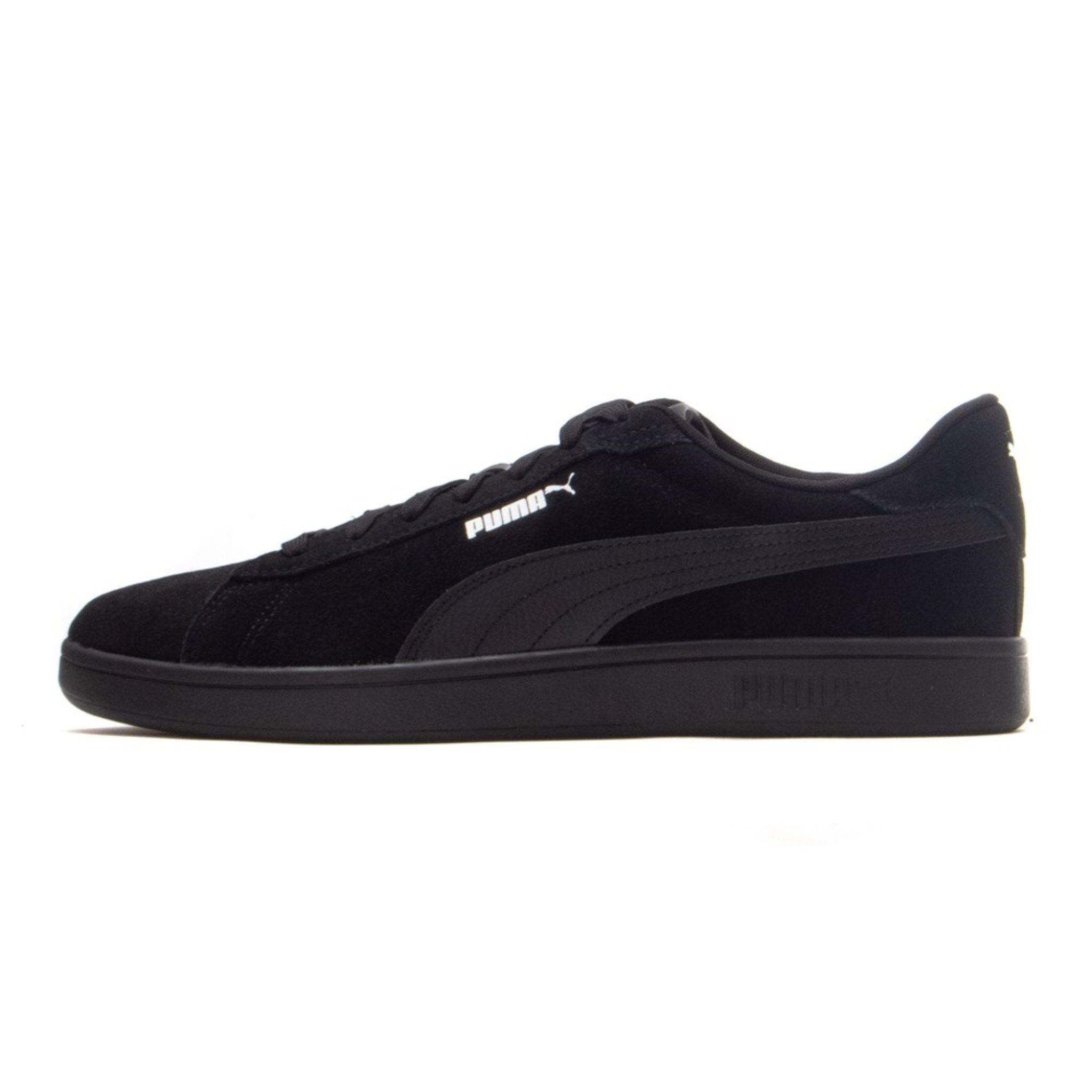 Puma Smash 3.0 Sneaker Unisex 02 - Puma Nero/Puma Nero/Puma Argento 38,5