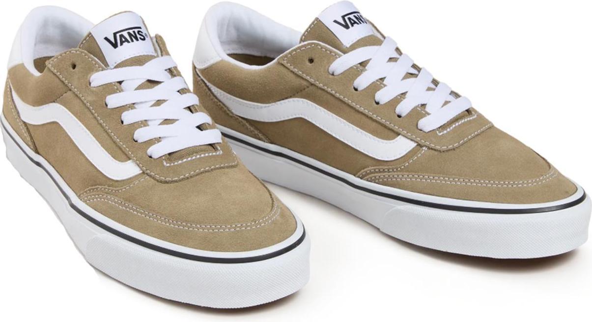 Vans Brooklyn Ls Scarpa Da Ginnastica Bassa Da Uomo In Verde, Numero 13
