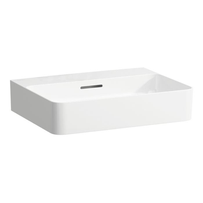 Laufen Val Aufsatz-Waschtisch H8162827571091 55 X 42 Cm, Weiß Matt, Ohne Hahnloch, Mit ÜBerlauf