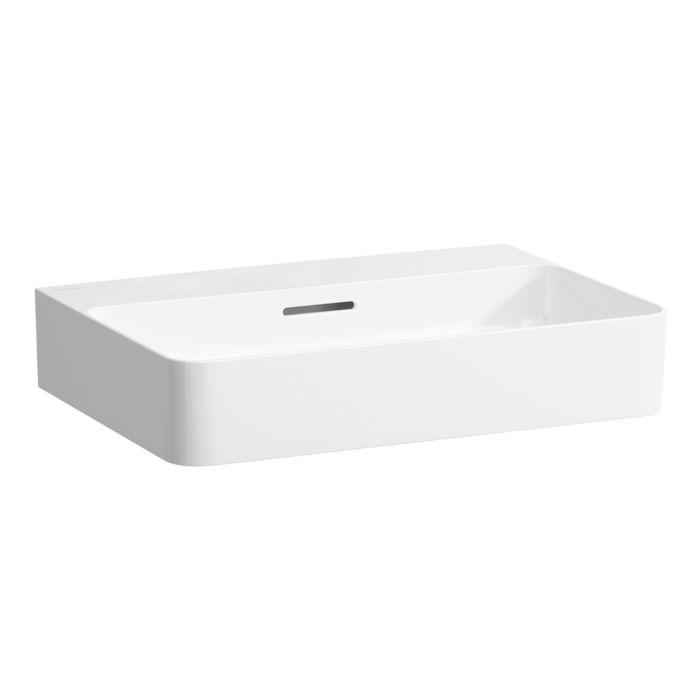 Laufen Val Aufsatz-Waschtisch H8162837571091 60 X 42 Cm, Weiß Matt, Ohne Hahnloch, Mit ÜBerlauf