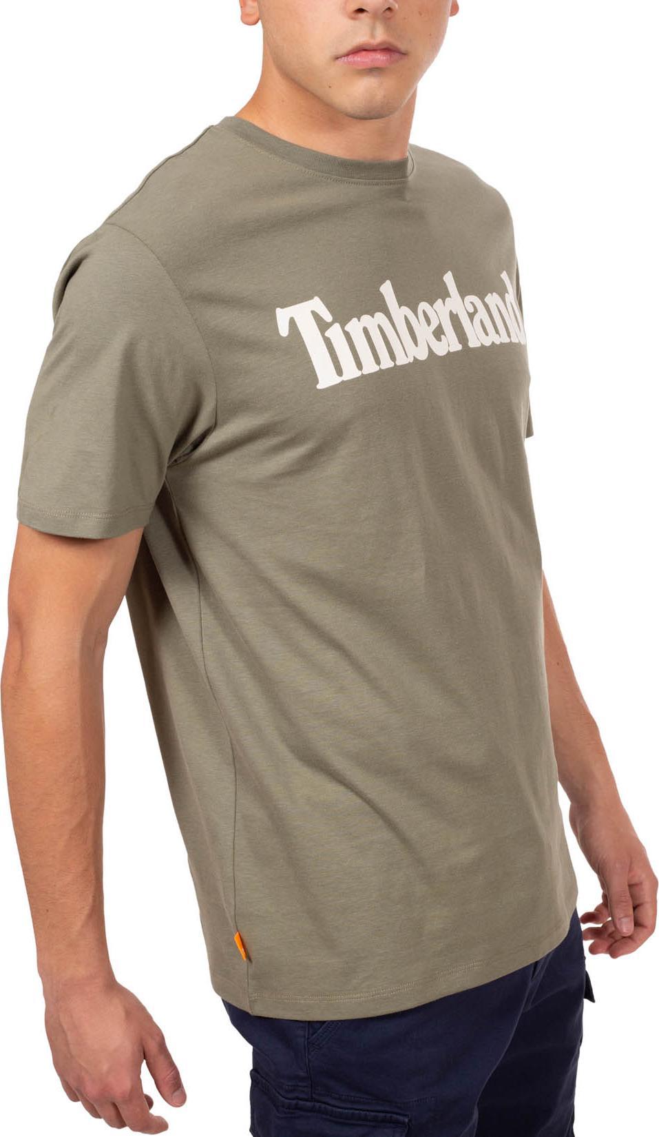 Timberland - T-Shirt Uomo Con Logo Lineare - Taglia Xl