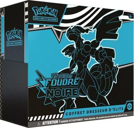 Tcg Scarlet And Violet Black Bolt Elite Trainer Box (Francese) Ovp Danneggiato