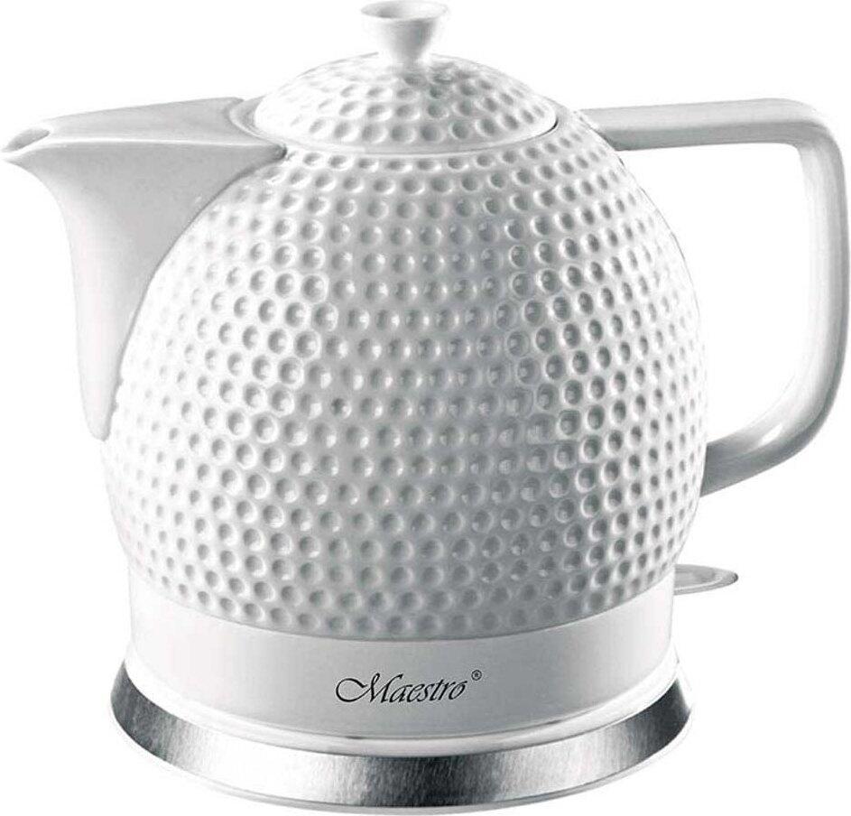 Feel-Maestro MR067 Electric Kettle 1.2 L White 1200 W
