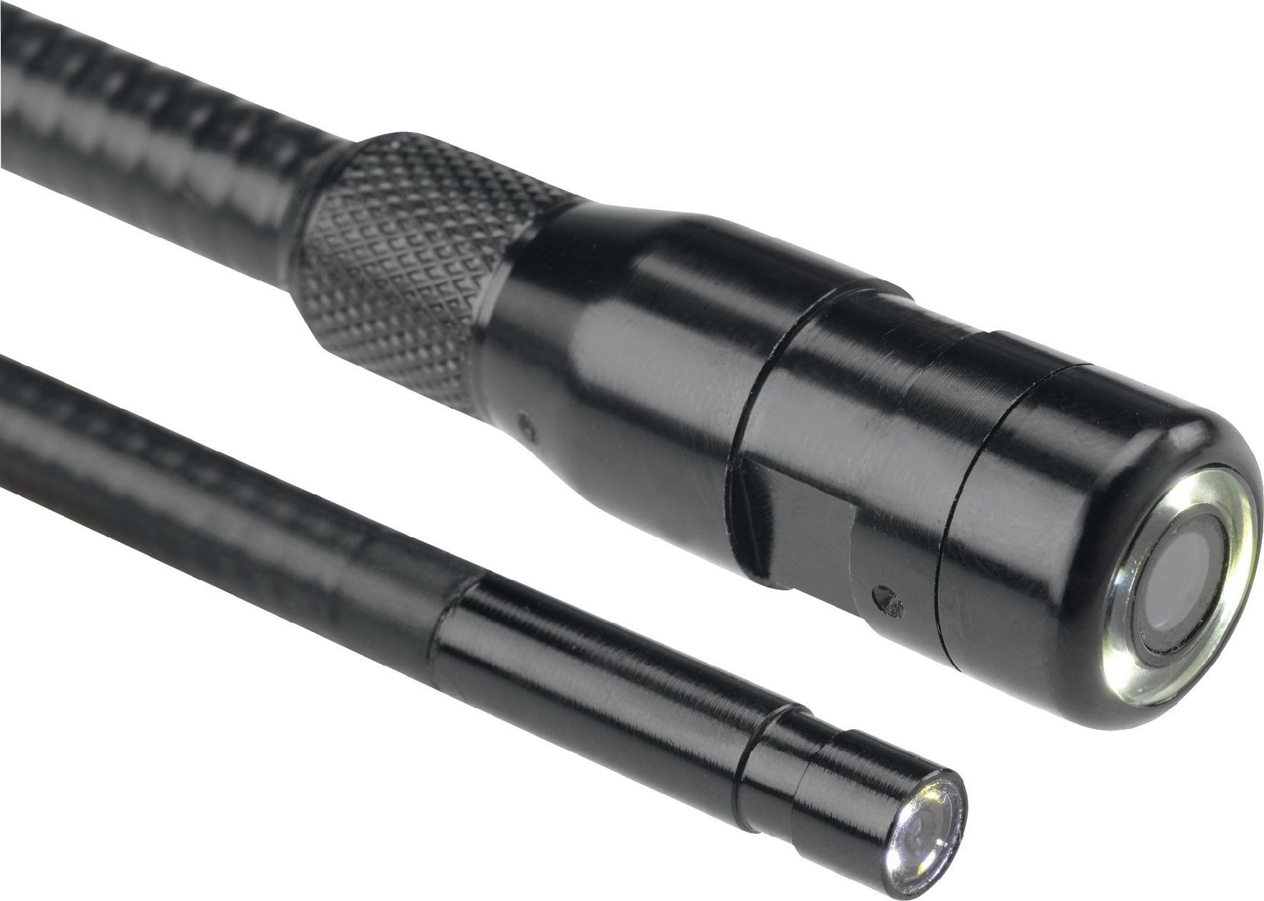 Cavo Testa Telecamera L.400Cm 4 Led Con Cavo Ridgid