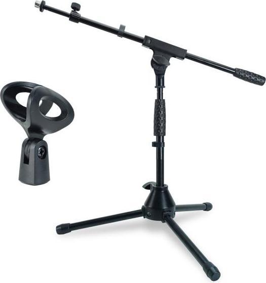 Asta Microfonica Keepdrum MS01T Asta Bassa Con Morsetto Per Microfono