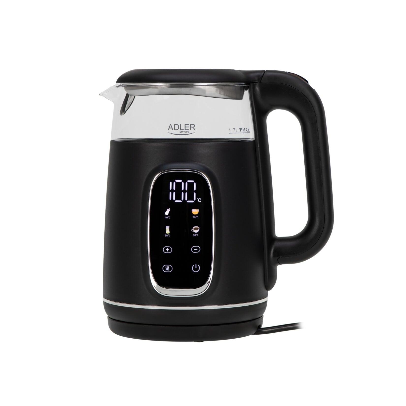 AD 1305 BS Wasserkocher 2200 W - 5 Temperatureinstellungen, 360°-Sockel