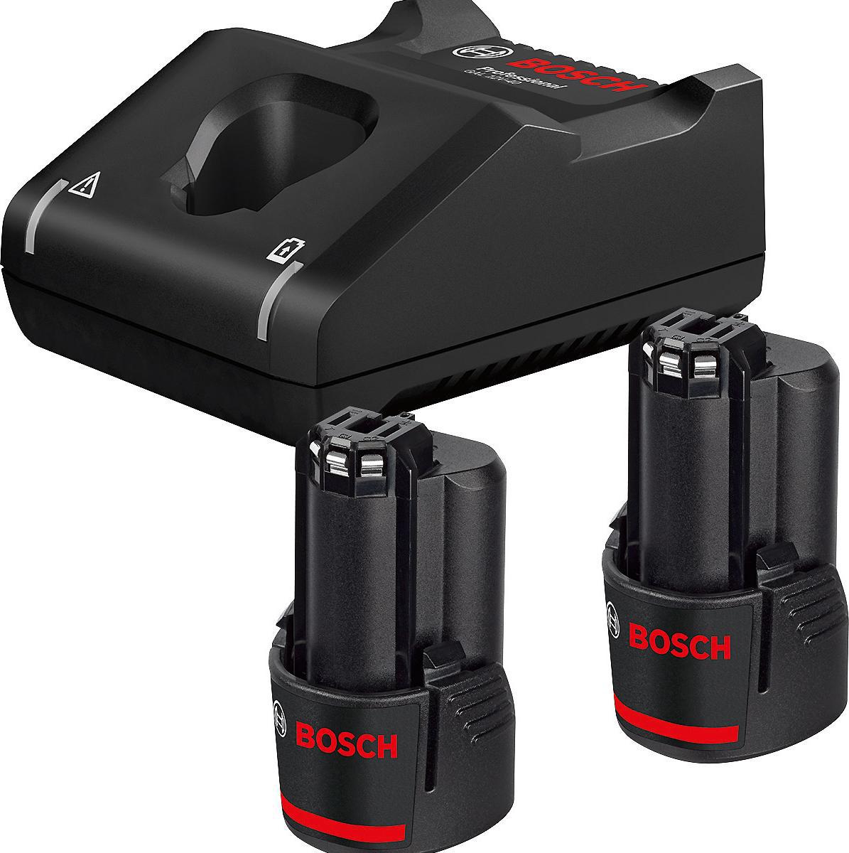 Bosch Basic Starter Set 2X2,0Ah + Gal 12V-40