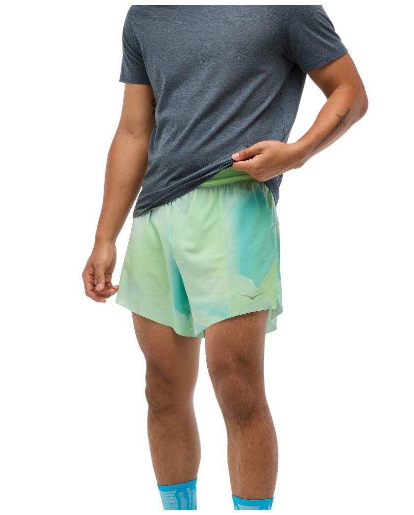 Hoka Herren Glide 5'' Short grün