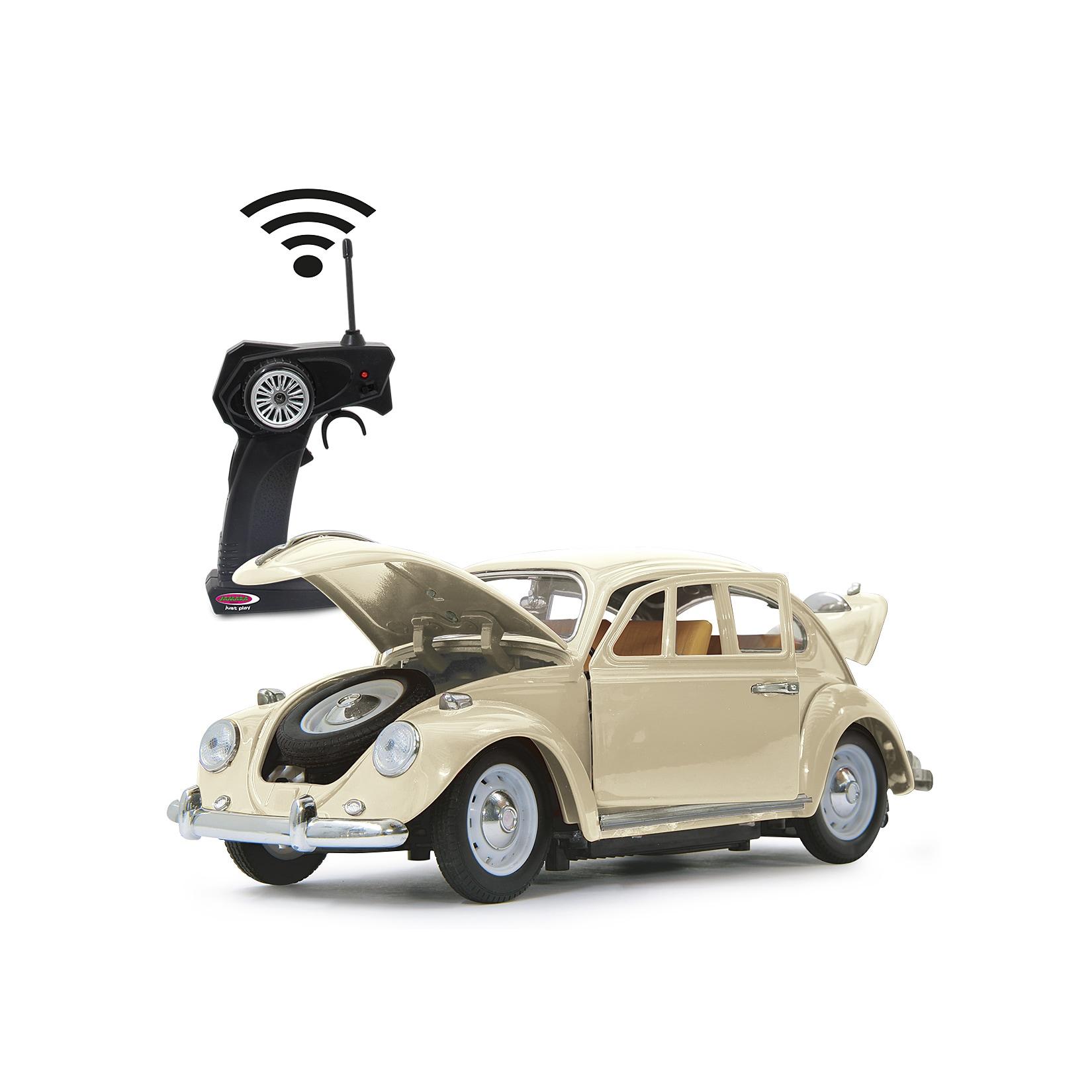 JAMARA VW Käfer RC Diecast 1:18 creme weiss 40MHz