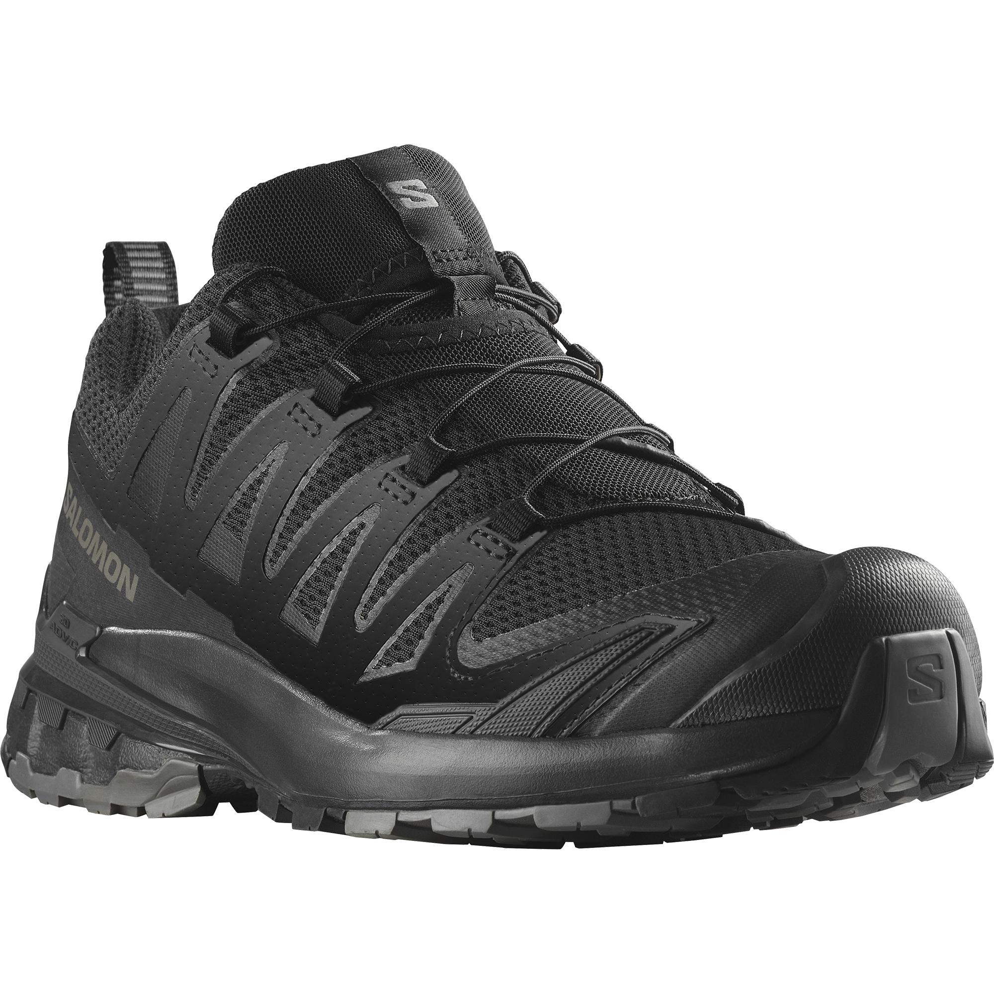 Trailrunningschuh Salomon "Xa Pro 3D V", Herren, Gr. 44, Schwarz, Synthetik, Textil, Schuhe, Topseller