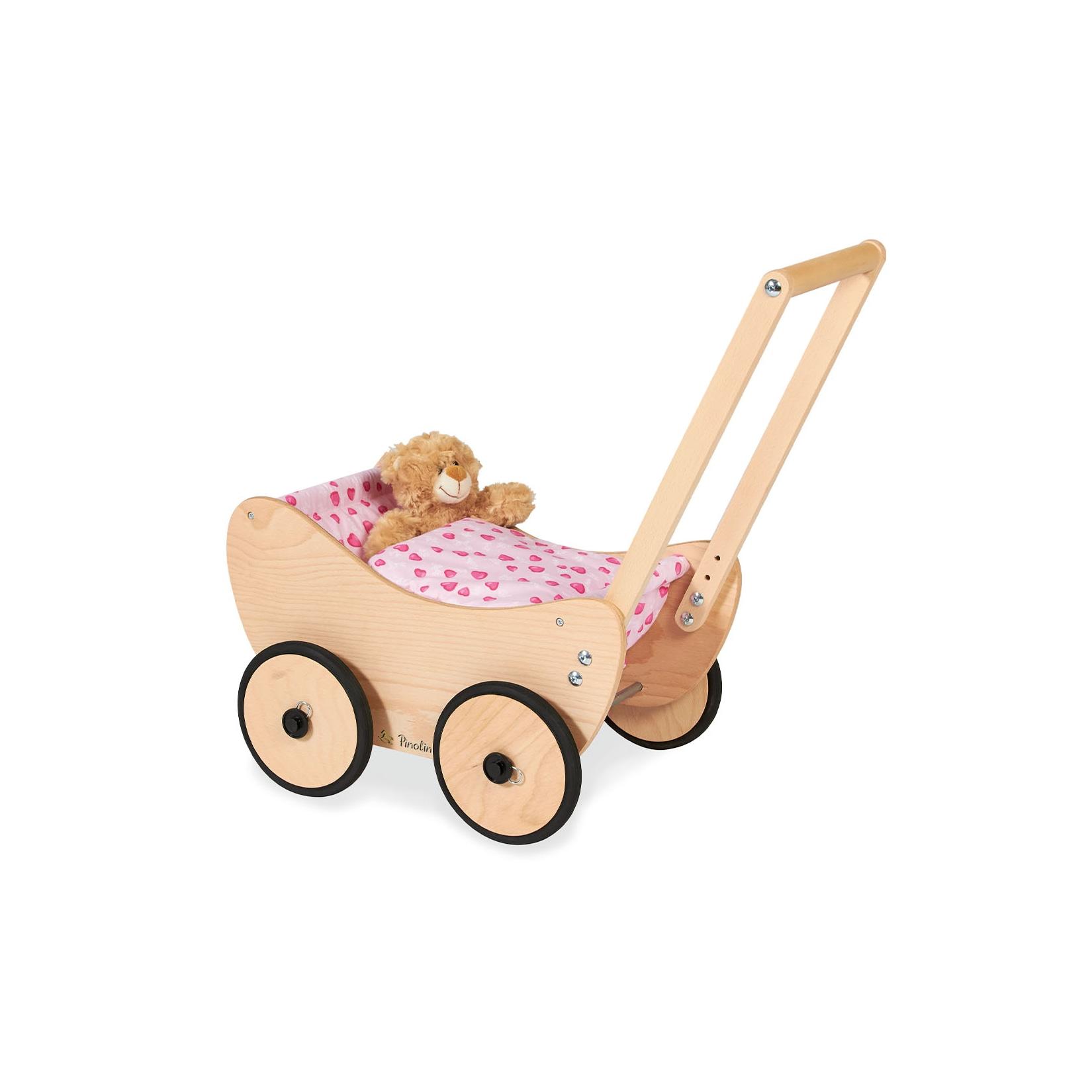 Pinolino Puppenwagen 'Trixi', natur, 2-tlg.