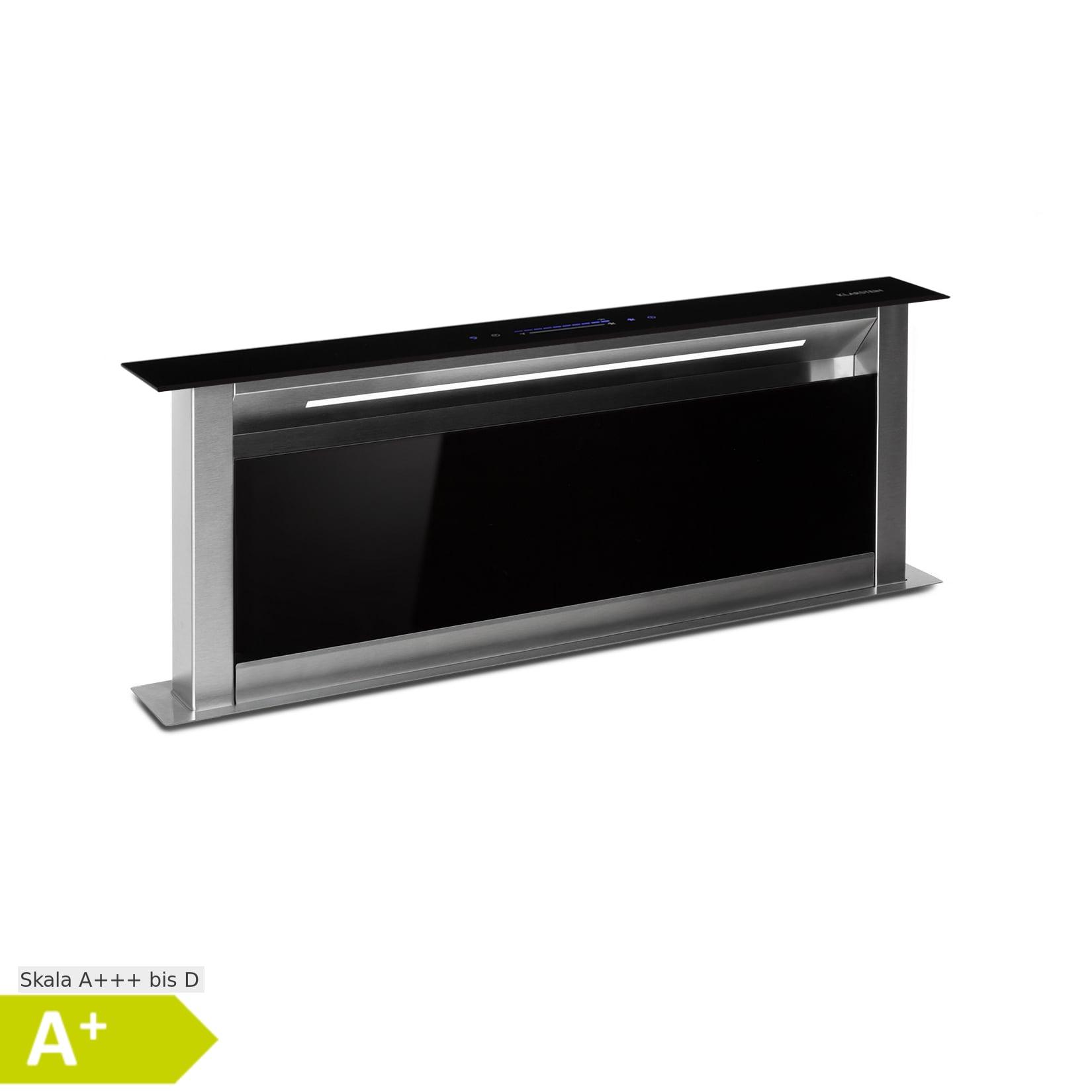 Klarstein Royal Flush Eco Dunstabzugshaube 90 cm 576 m³/h A+