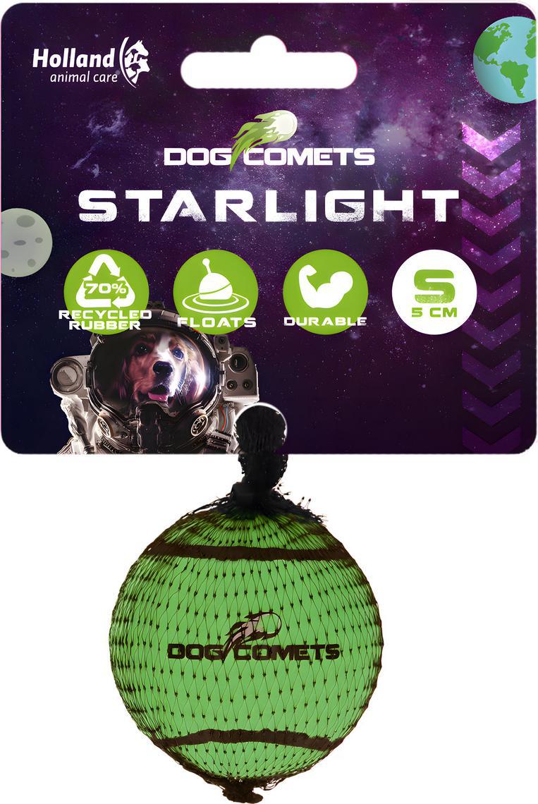Cane Comete Giocattolo Per Cani Starlight Verde, Taglia: S