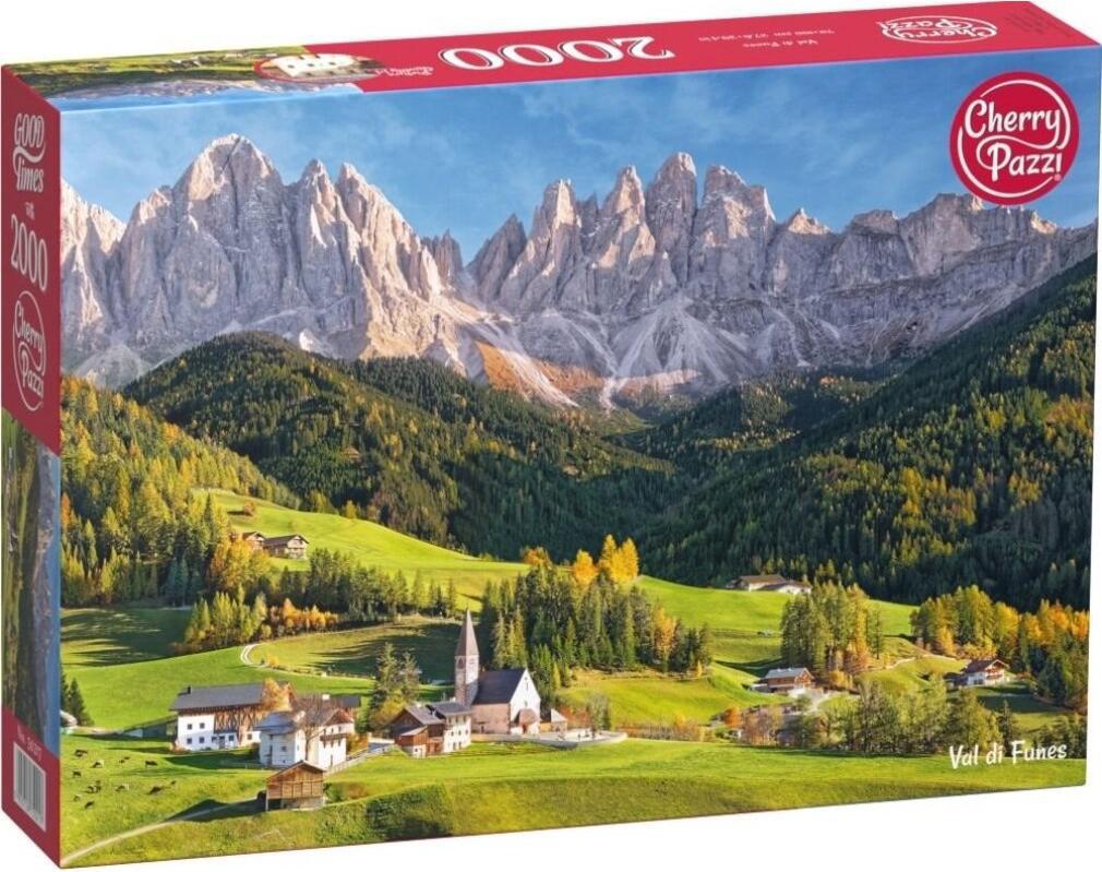 Ciliegia Pazzi Puzzle Val Di Funes 2000 Pezzi