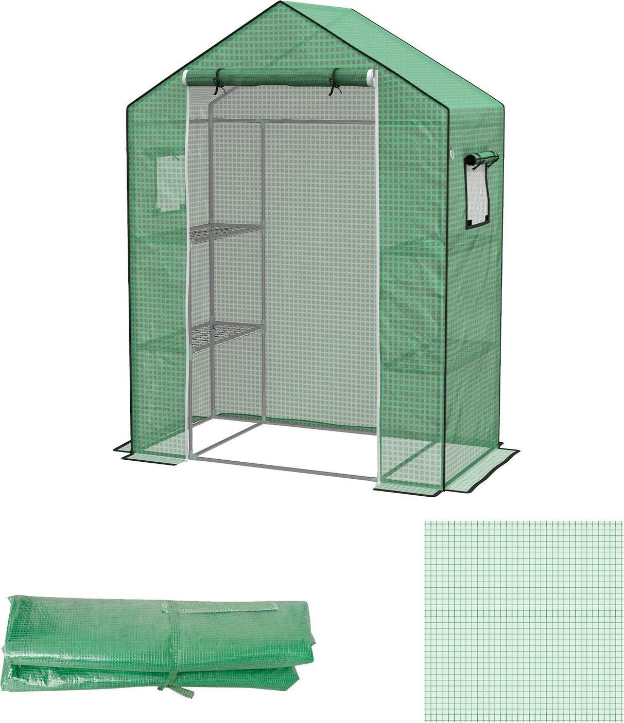 Pellicola Di Ricambio In Pe Con Protezione Uv Per Serra, Porta A Rullo E Finestra Laterale, Ideale Per La Casa Del Pomodoro