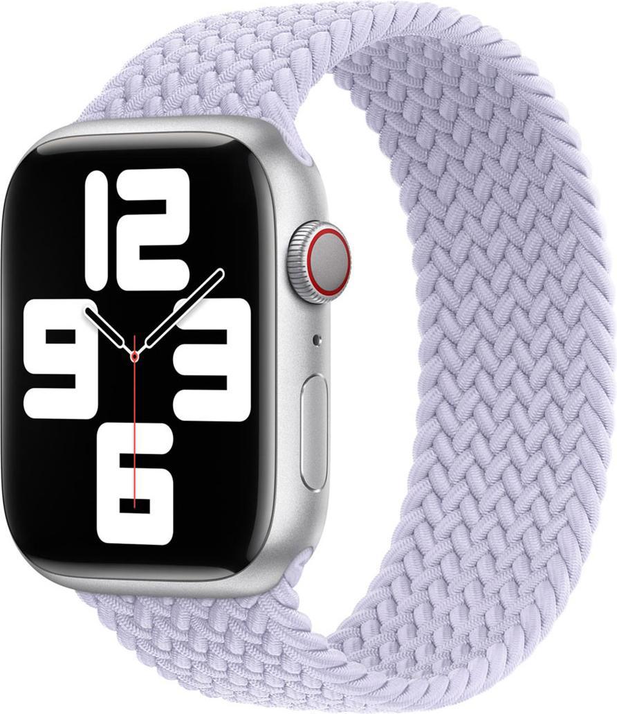 Cinturino Apple Solo Intrecciato Per Apple Watch | 38/40/41/42 Mm - Taglia 9 - Nebbia Viola