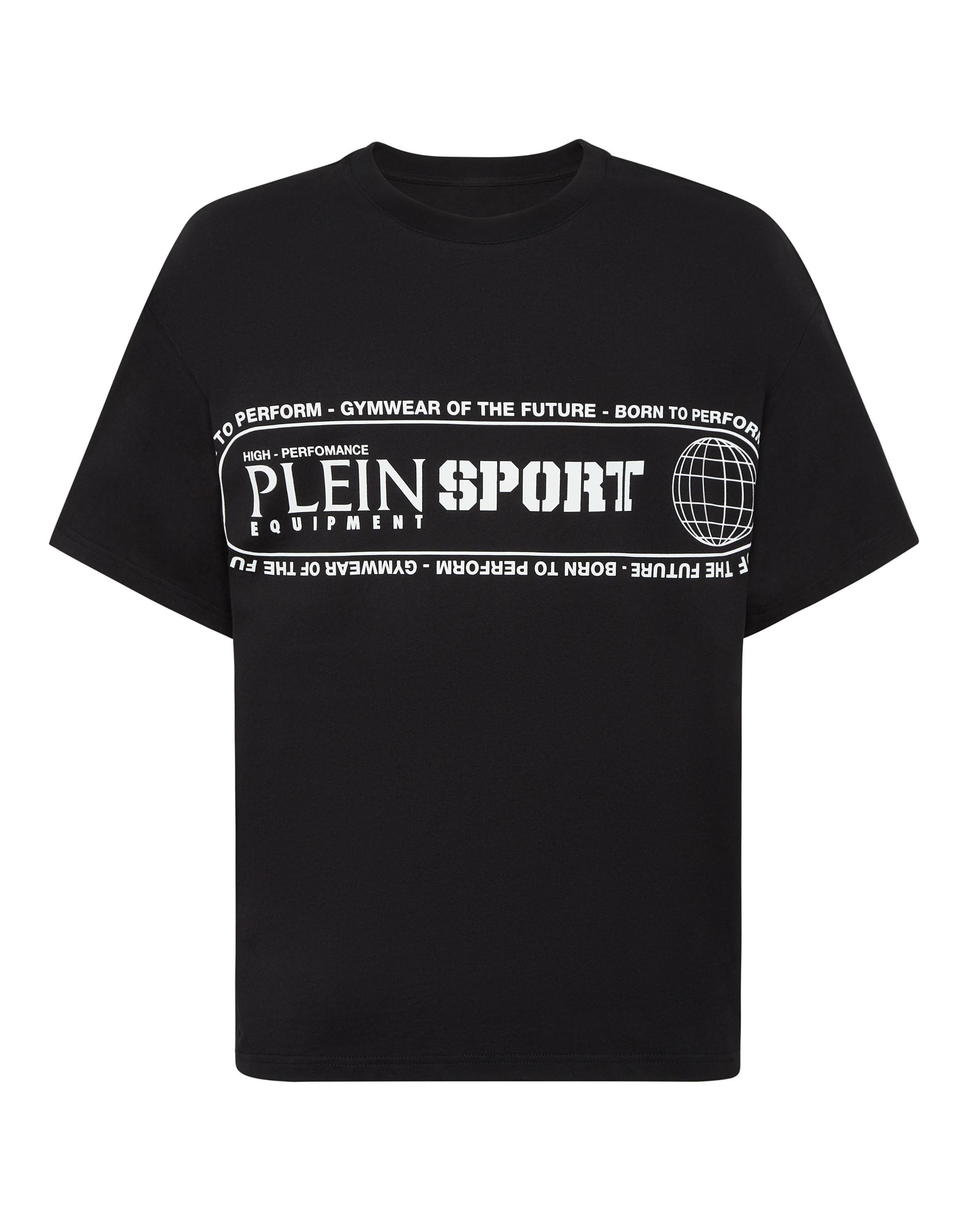 T-Shirt Plein Sport "Logo", Jungen, Gr. Xxl, 02, Schwarz, Obermaterial: 100% Baumwolle, Shirts T-Shirt