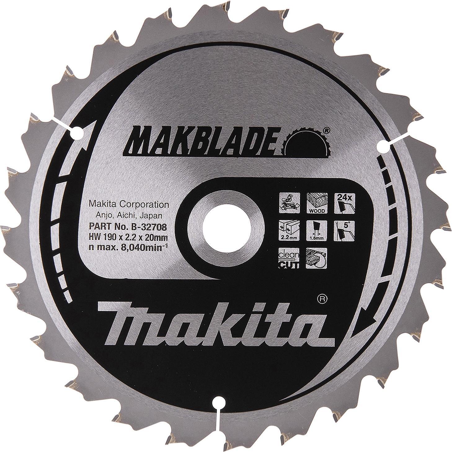 Makita Makblade Lama Da Taglio 190X20X24Z Makblade Lama Da Taglio 190X20X24Z