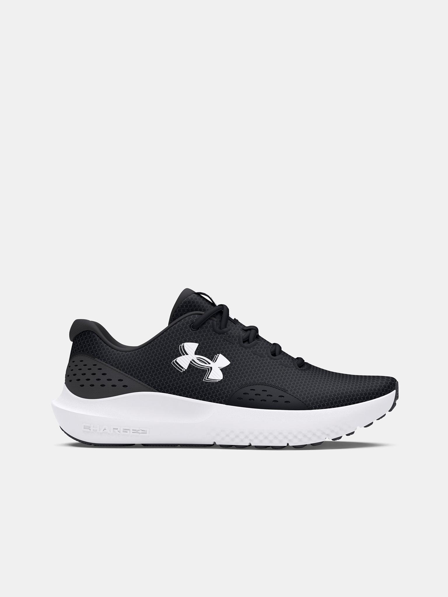 Under Armour Surge 4 Scarpe Fitness Sneaker Uomo 3027000 001 Blk Gry Noir, Taglia Della Scarpa: 46 Eu