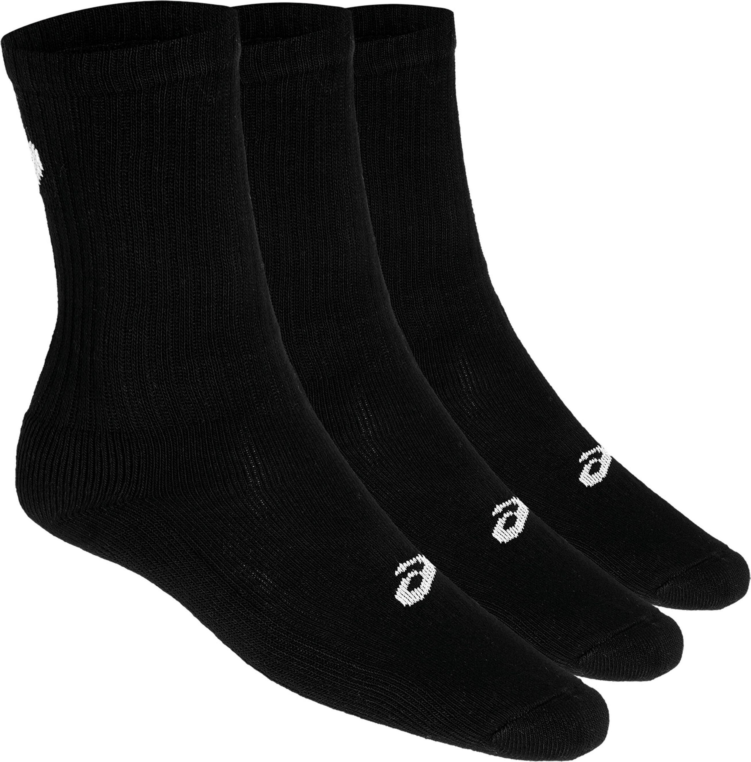 Calzini Asics Crew (3 Paia) Neri 39-42