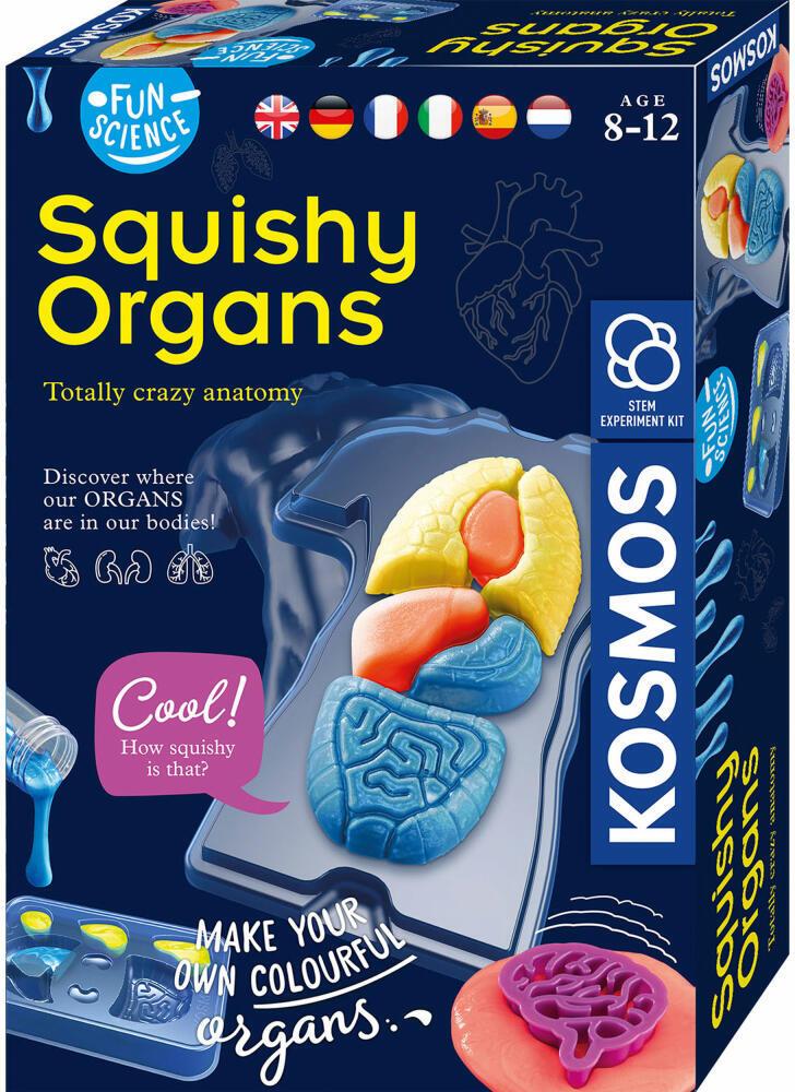 Kosmos Fun Science Glibber-Organe / Squishy Organs, Experimentierkasten, Kinder, Mehrsprachig, 616816