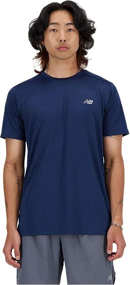 New Balance Sport Essentials Maglietta A Maniche Corte Blu L Uomo Blu L