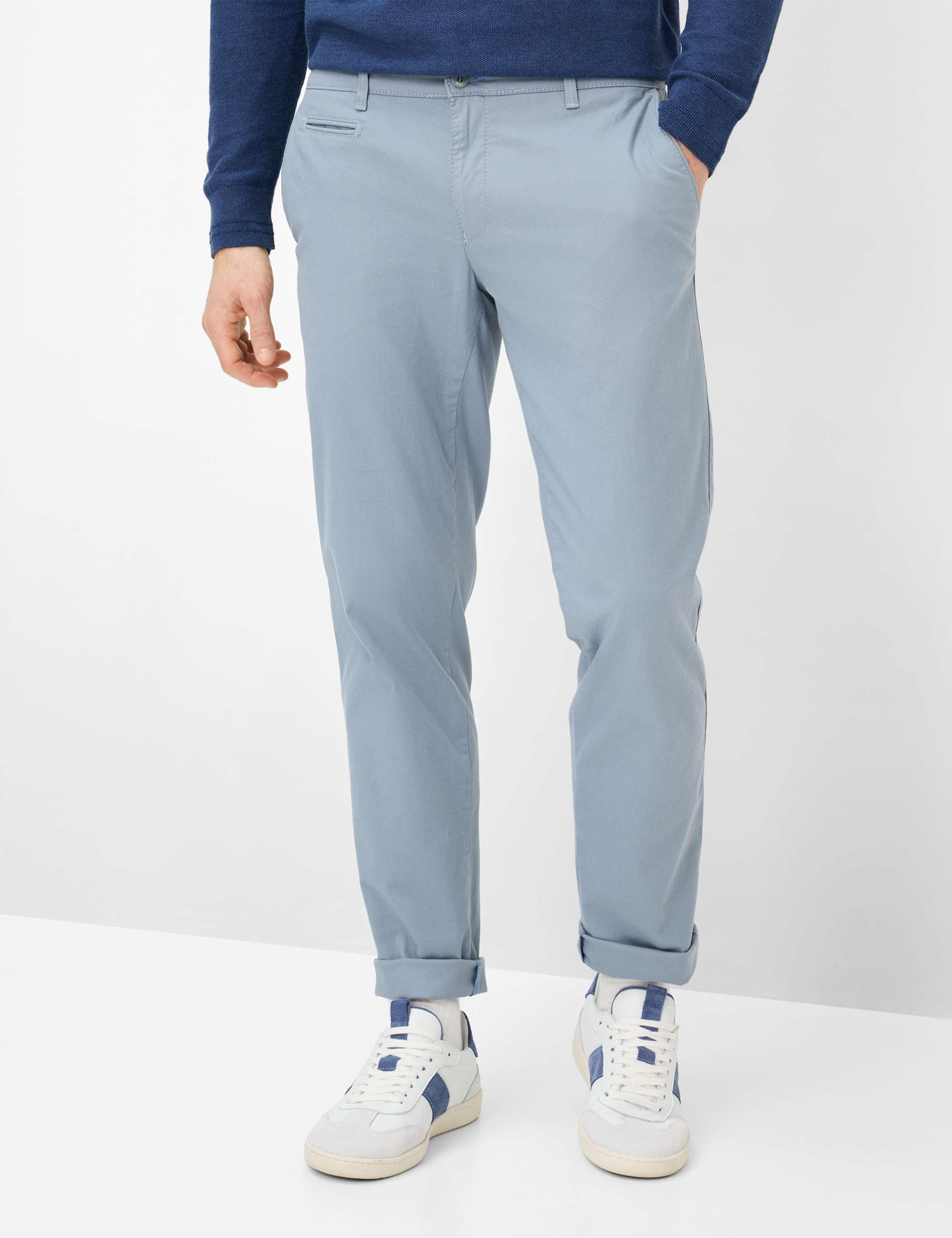 Brax Herren Chino Style Fabio IN Smoke Blue, Blau, Gr. 40/32