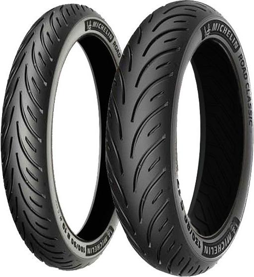 Coppia Di Pneumatici Michelin 110/80-17 57V + 130/90-17 68V Road Classic
