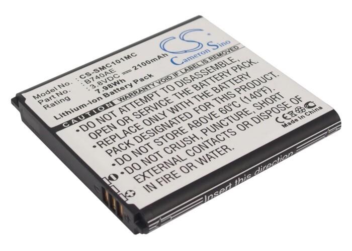 Techtek Batteria Compatibile Con [Samsung] Galaxy K, Galaxy S4 Zoom Lte, Galaxy S4 Zoon, Nx Mini, S4 Zoom, SM-C101, SM-C101 Galaxy S4 Zoom, SM-C1010,