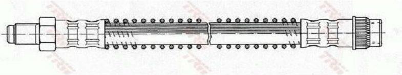 Tubo Freno Trw PHB104
