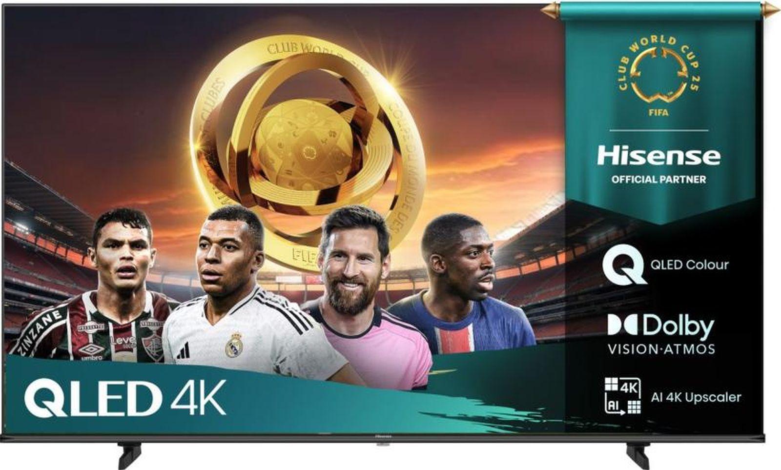 Televisore Hisense 43E77Q 108Cm 43" 4K Qled Smart Tv"