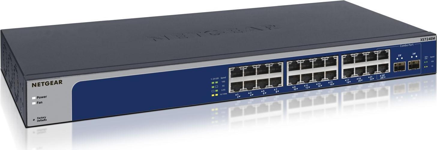 Netgear 24PT 10G/MULTI-GIG Easy Smart Swch
