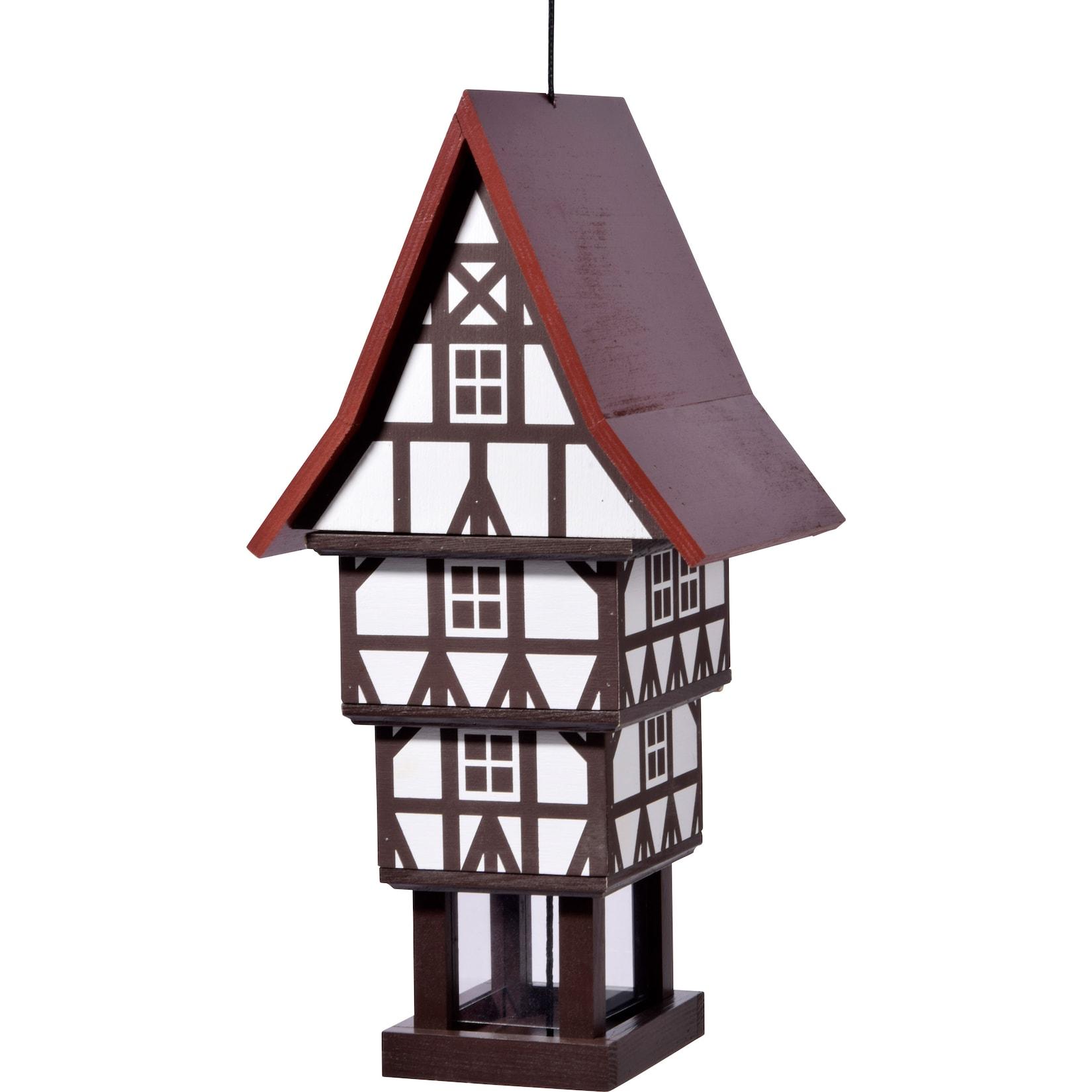 dobar Vogelfutterhaus zum Aufhängen Vogelhaus Futterstation