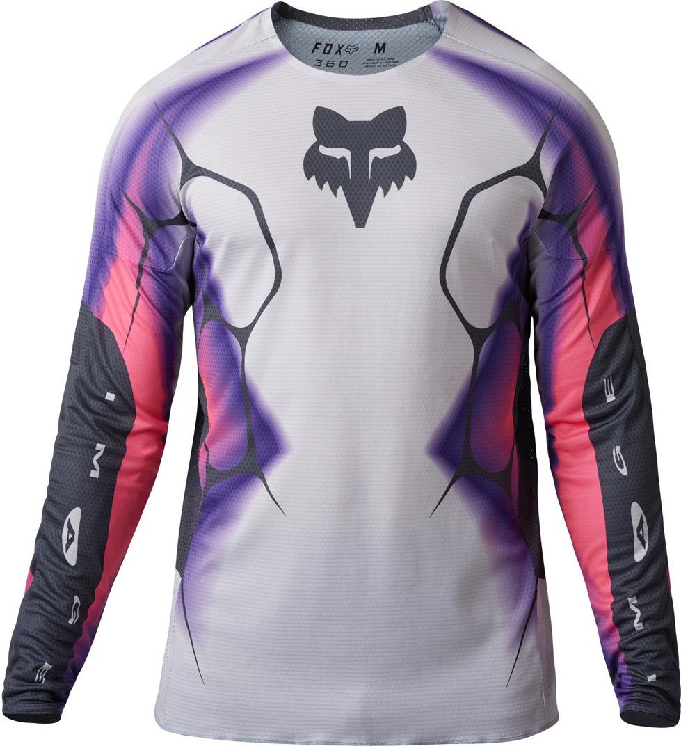 Fox Racing Mx 360 Syz Maglia A Maniche Lunghe Grigio Xl Uomo Grigio Xl