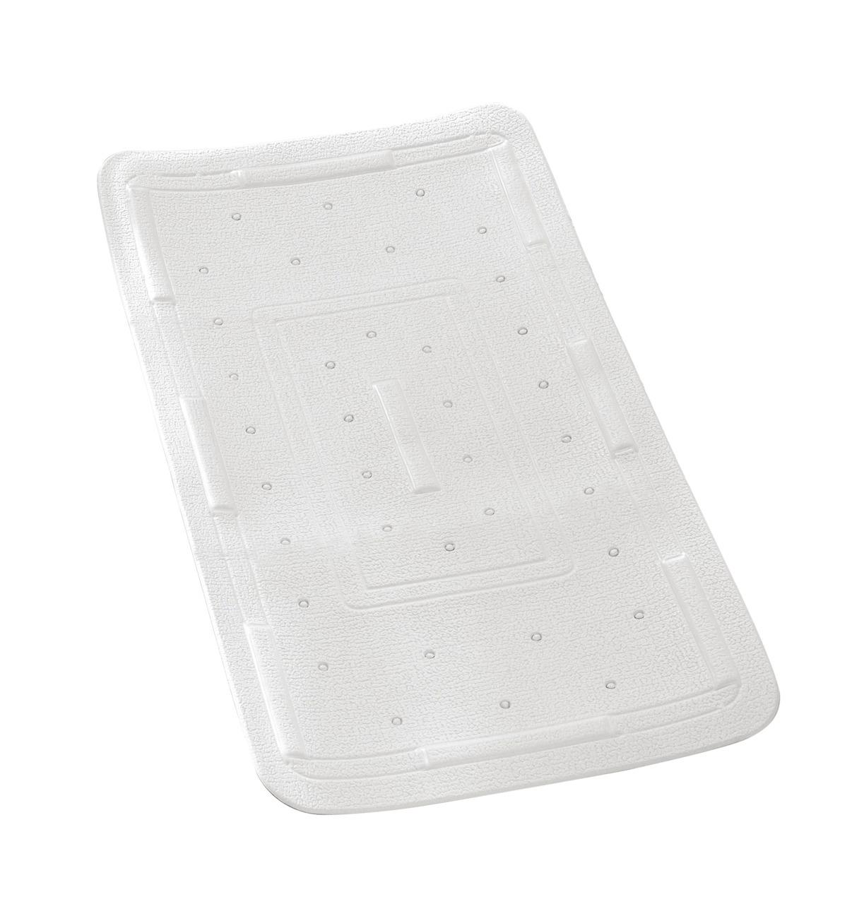 Wenko Inserto Da Bagno Florida Bianco Inserto Da Bagno 90X36,5 Cm Inserto Da Bagno