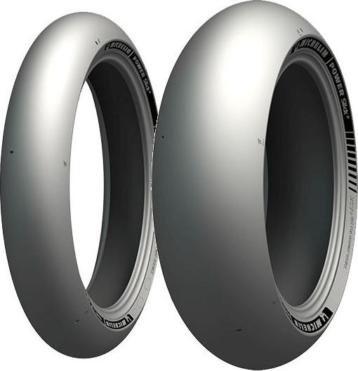 Coppia Di Pneumatici Michelin 120/70-17 (58W) + 200/55-17 (78W) Power Slick Evo 2 Nhs