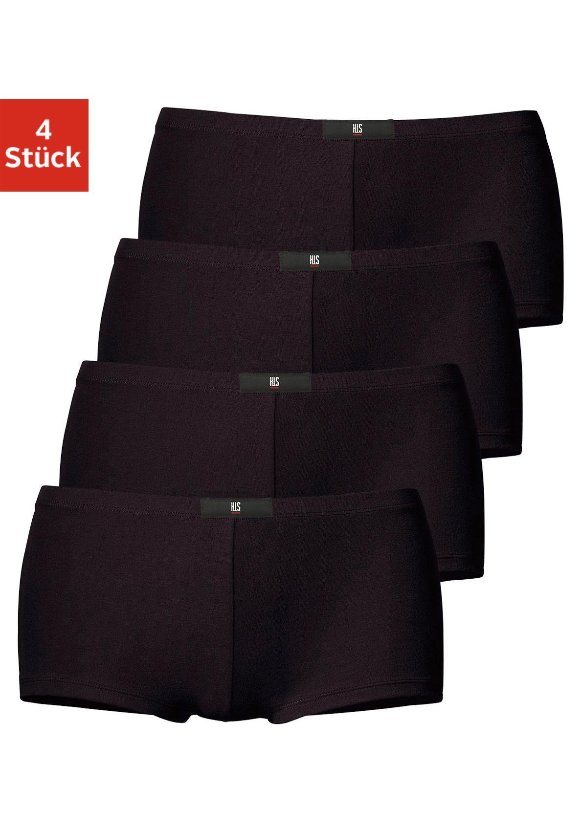 Panty H.I.S, Damen, Gr. 46, Schwarz, Jersey, Obermaterial: 95% Baumwolle, 5% Elasthan, Unifarben, KöRpernah, Unterhosen Panty, Aus Elastischer Baumwoll-QualitäT, Topseller