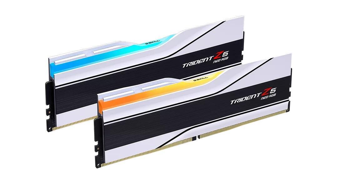 G.Skill Ram Trident Z5 Neo Rgb Amd 32GB (2X 16GB) Kit DDR5 6400 Mhz Udimm Weiß