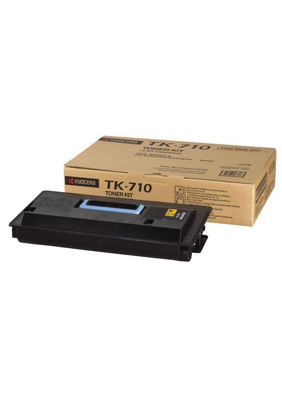 Kyocera Original TK-710 Toner Schwarz 40.000 Seiten (1T02G10EU) FüR FS-9130DN, 9530DN
