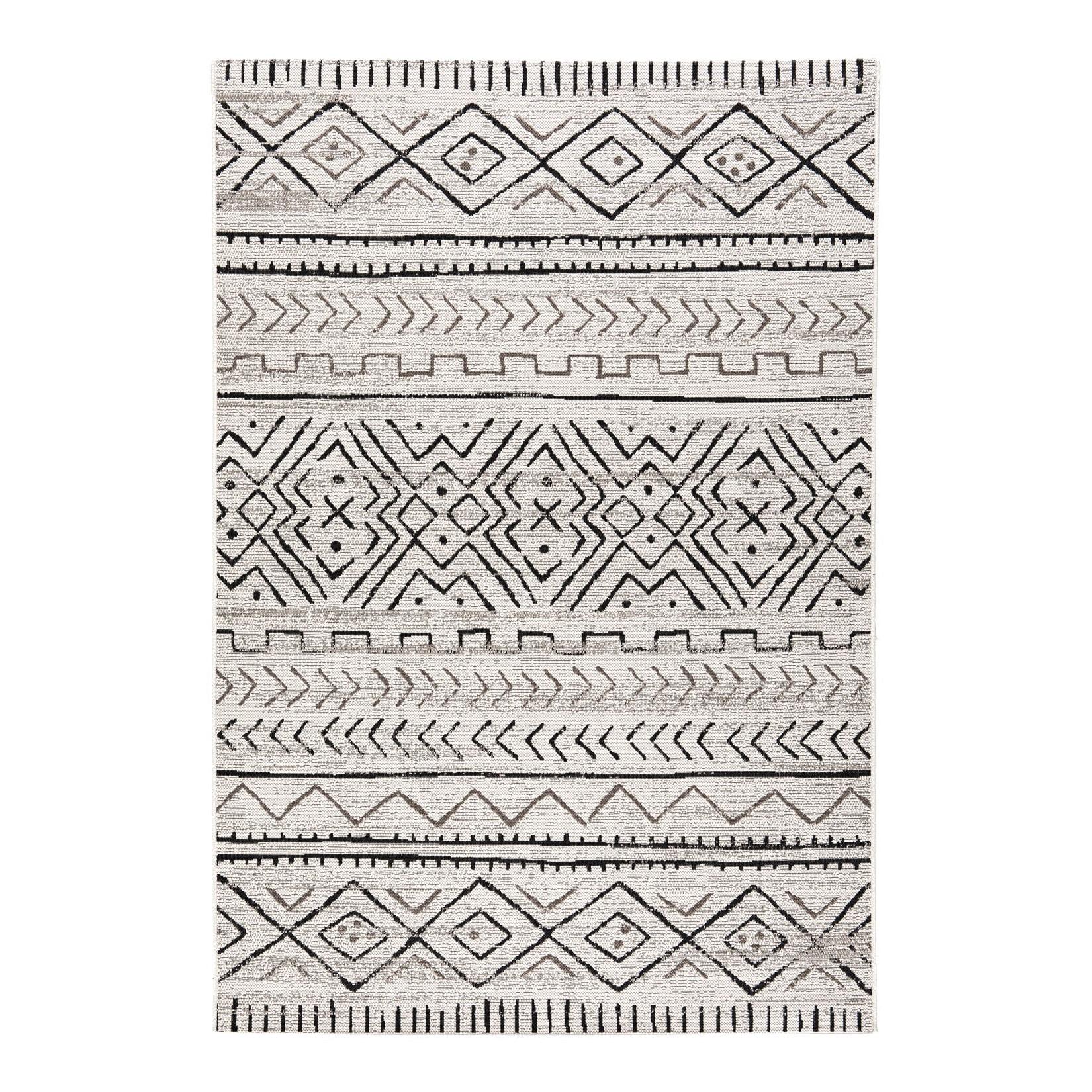Karat Karat Wohnteppich Aztec Grau